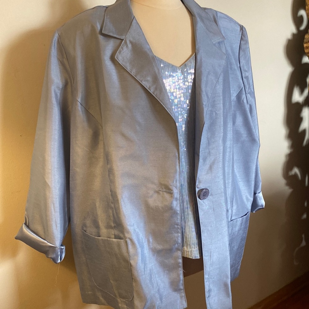 Never worn jacket and top